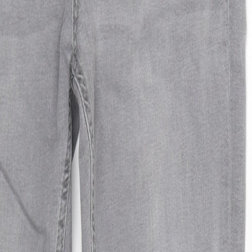 Denim Co Womens Grey  Denim Jegging Jeans Size 8 L27 in