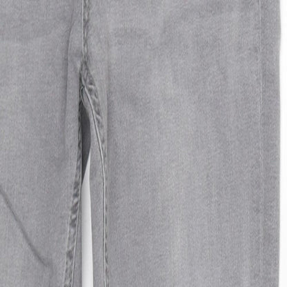 Denim Co Womens Grey  Denim Jegging Jeans Size 8 L27 in
