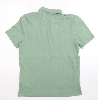 ASOS Mens Green    Polo Size M