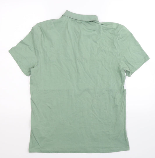 ASOS Mens Green    Polo Size M