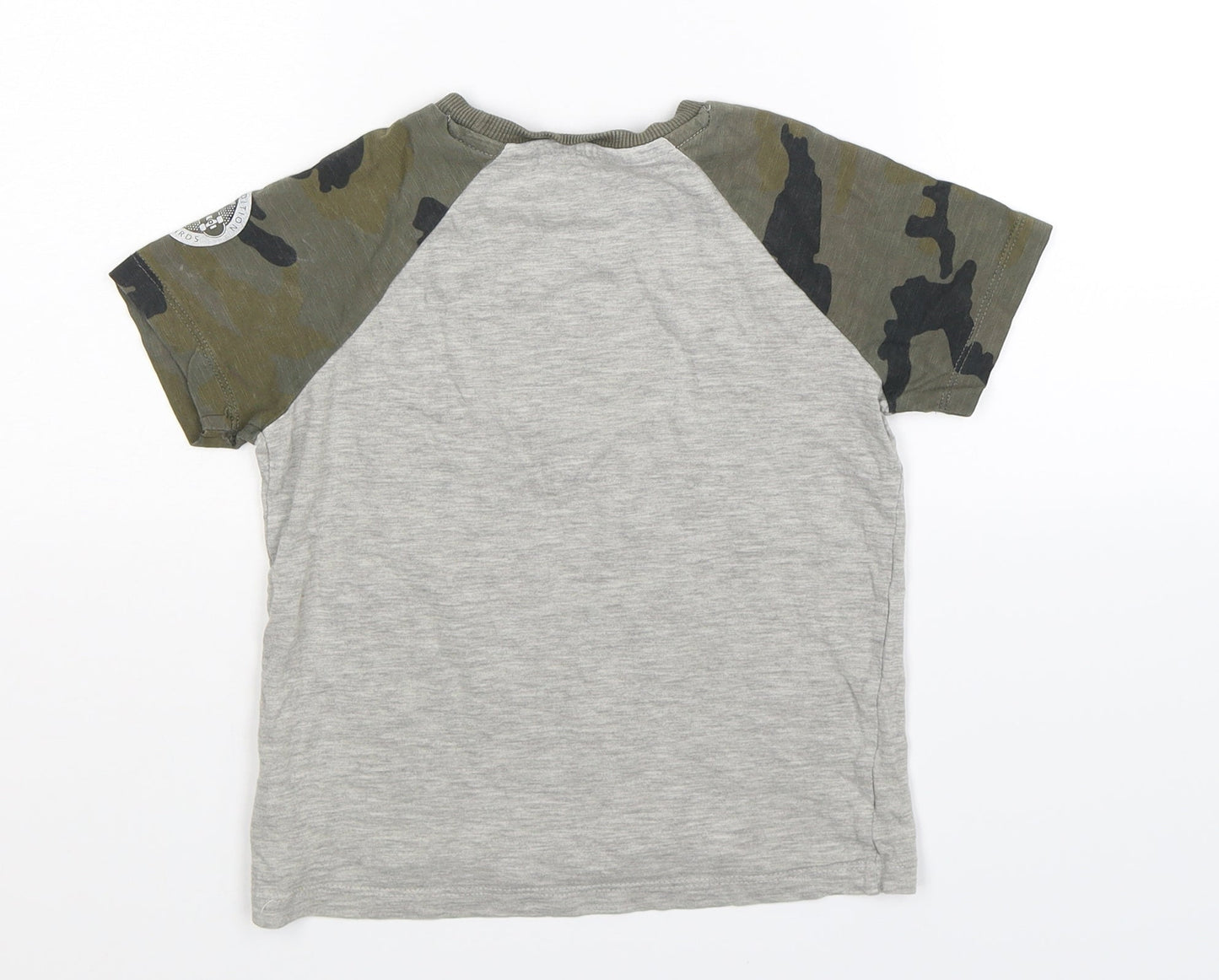 NEXT Boys Grey   Basic T-Shirt Size 5 Years