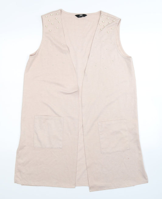Max Womens Beige   Cardigan Jumper Size 18
