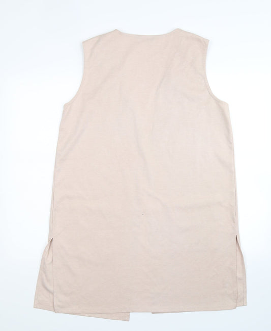Max Womens Beige   Cardigan Jumper Size 18