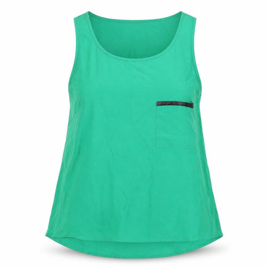Womens UK Size 16 Atmosphere Green Basic T-Shirt