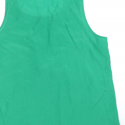 Womens UK Size 16 Atmosphere Green Basic T-Shirt