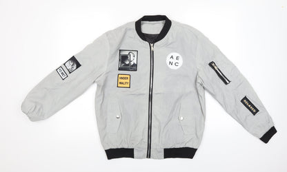 Mens UK Size  Preworn Grey Jacket