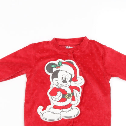Sisney  Red   Babygrow One-Piece Size 0-3 Months