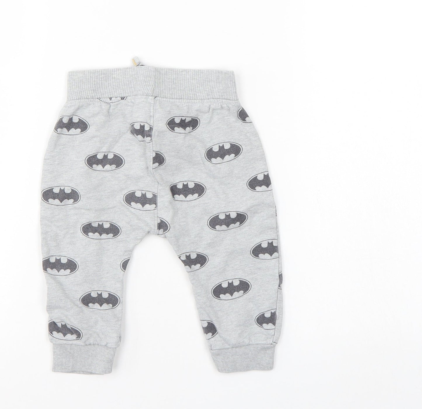 Batman Boys Grey   Sweatpants Trousers Size 6-9 Months
