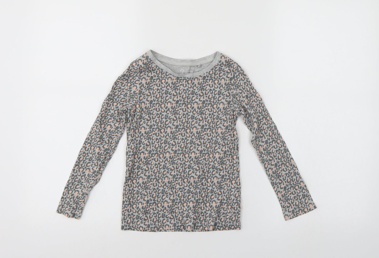 NEXT Girls Multicoloured Animal Print  Basic T-Shirt Size 5 Years