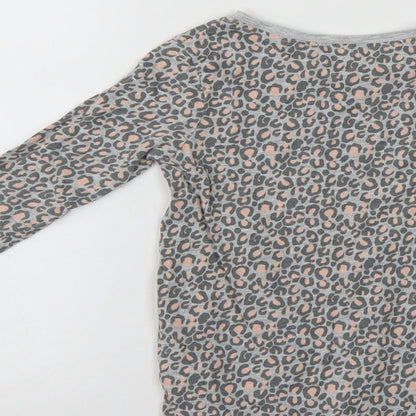 NEXT Girls Multicoloured Animal Print  Basic T-Shirt Size 5 Years