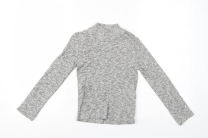 NEXT Girls Grey   Pullover Jumper Size 5 Years