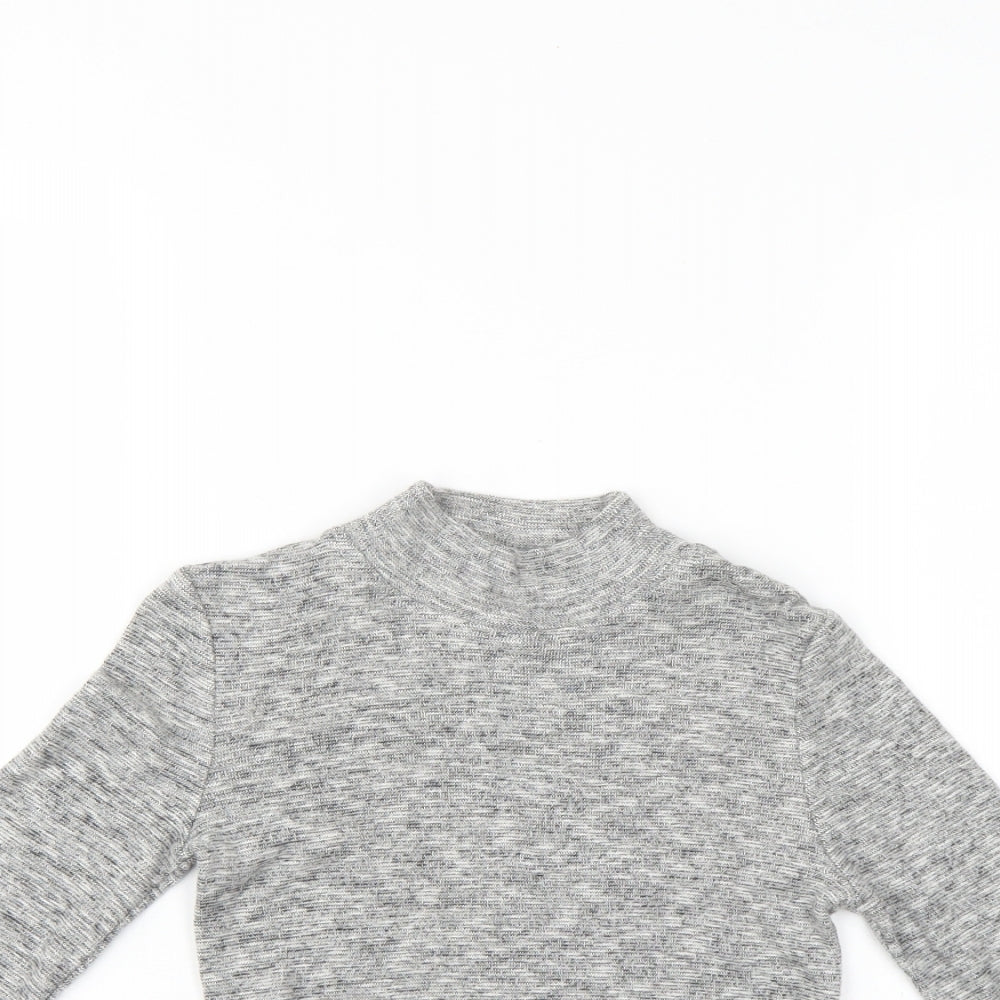 NEXT Girls Grey   Pullover Jumper Size 5 Years