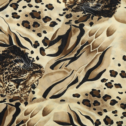 Cordelia  Womens Brown Animal Print  Basic Blouse Size 12