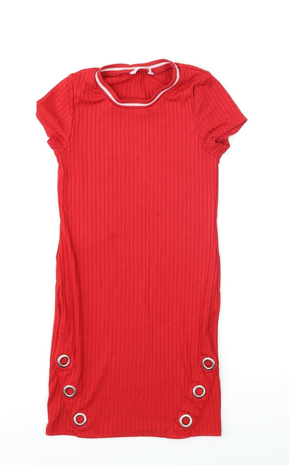 Candy Girls Red   Shift  Size 9 Years