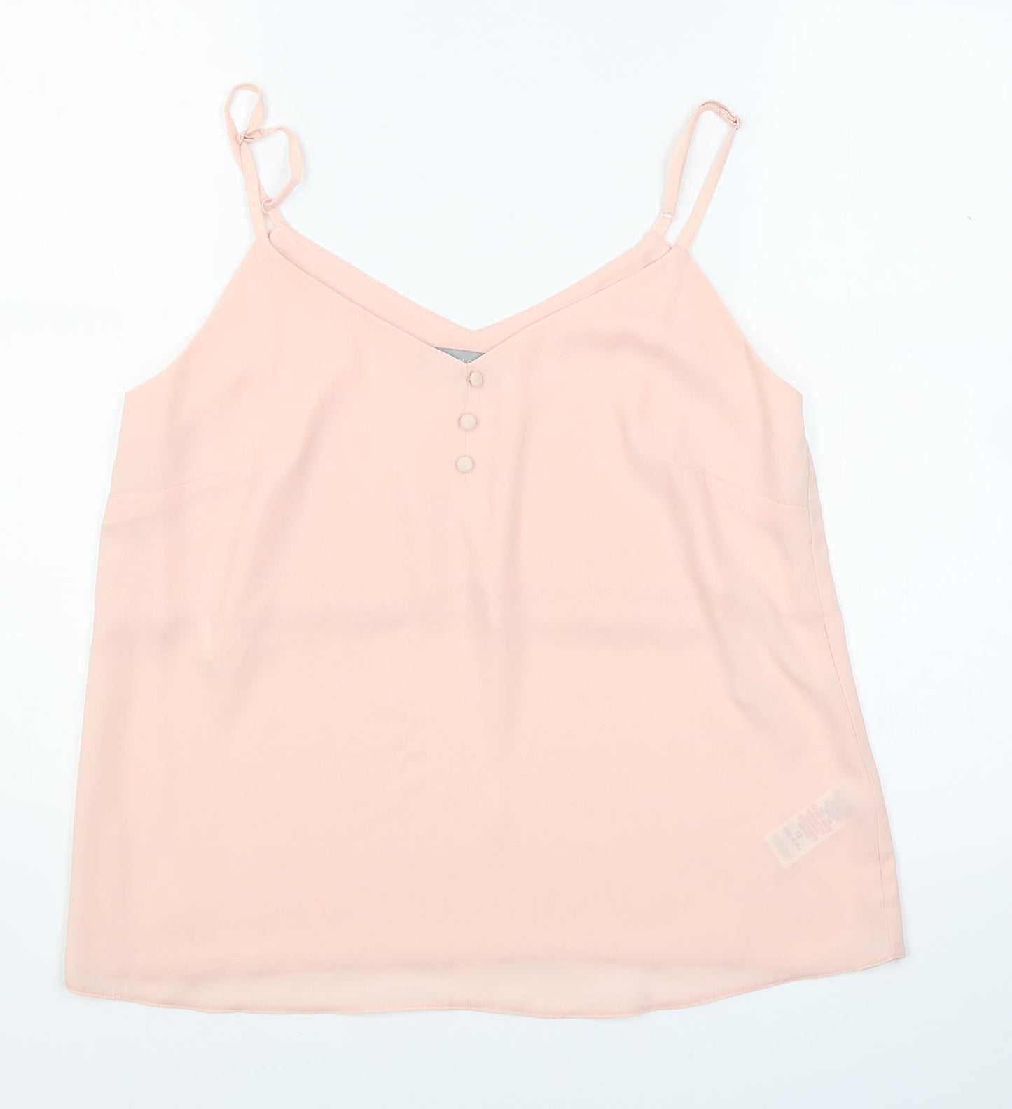 Womens UK Size 12 Dorothy Perkins Pink Basic Blouse