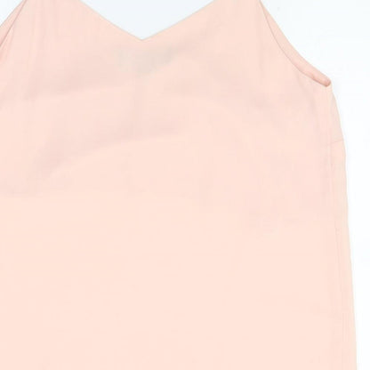 Womens UK Size 12 Dorothy Perkins Pink Basic Blouse