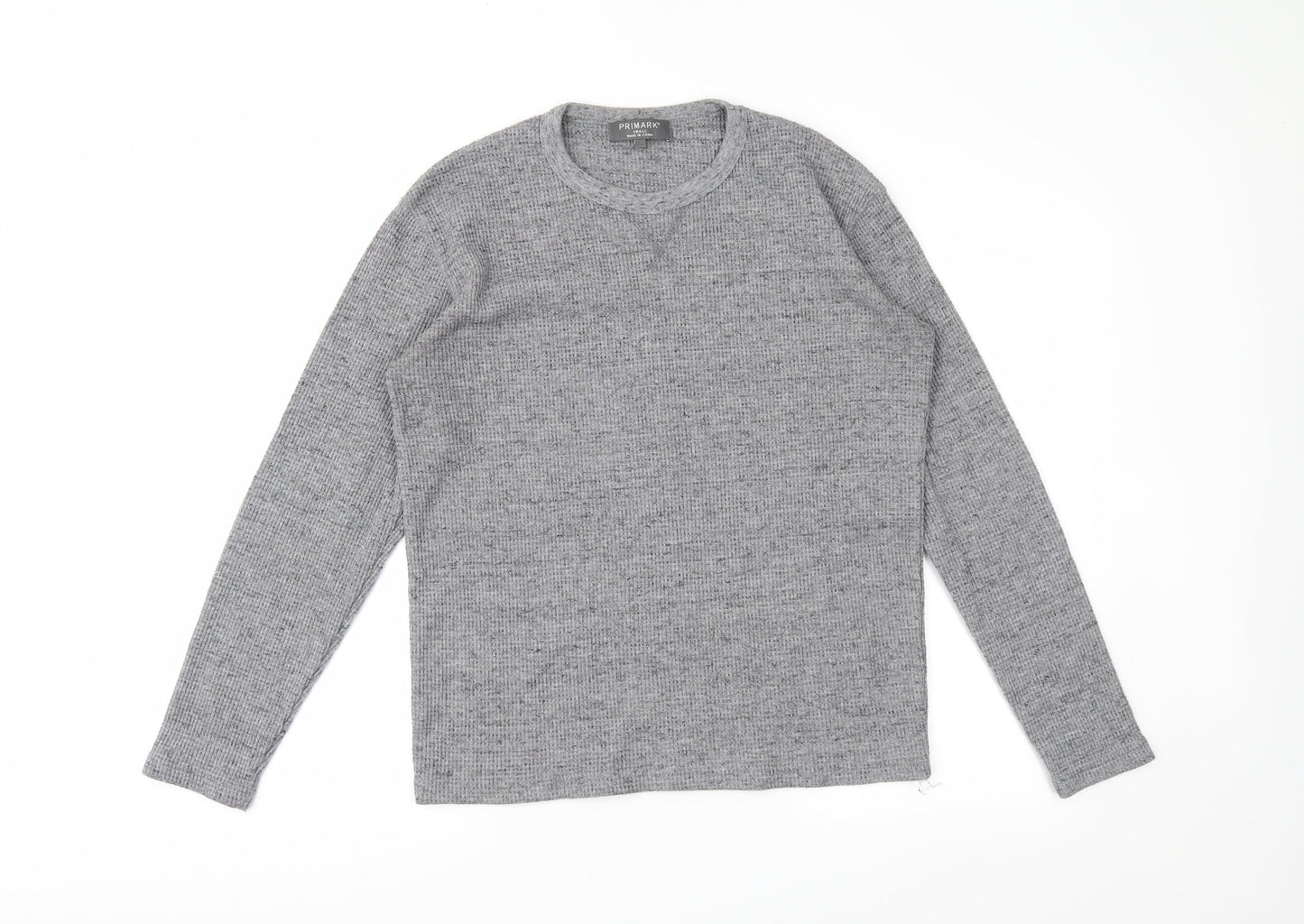 Primark Mens Grey   Pullover Jumper Size S