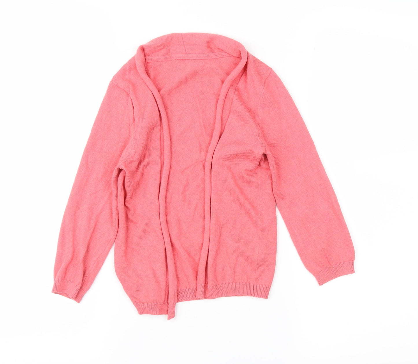 Nutmeg Girls Pink   Wrap Jumper Size 4-5 Years