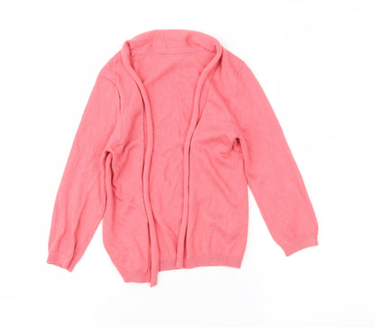 Nutmeg Girls Pink   Wrap Jumper Size 4-5 Years