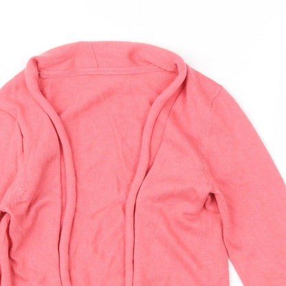 Nutmeg Girls Pink   Wrap Jumper Size 4-5 Years