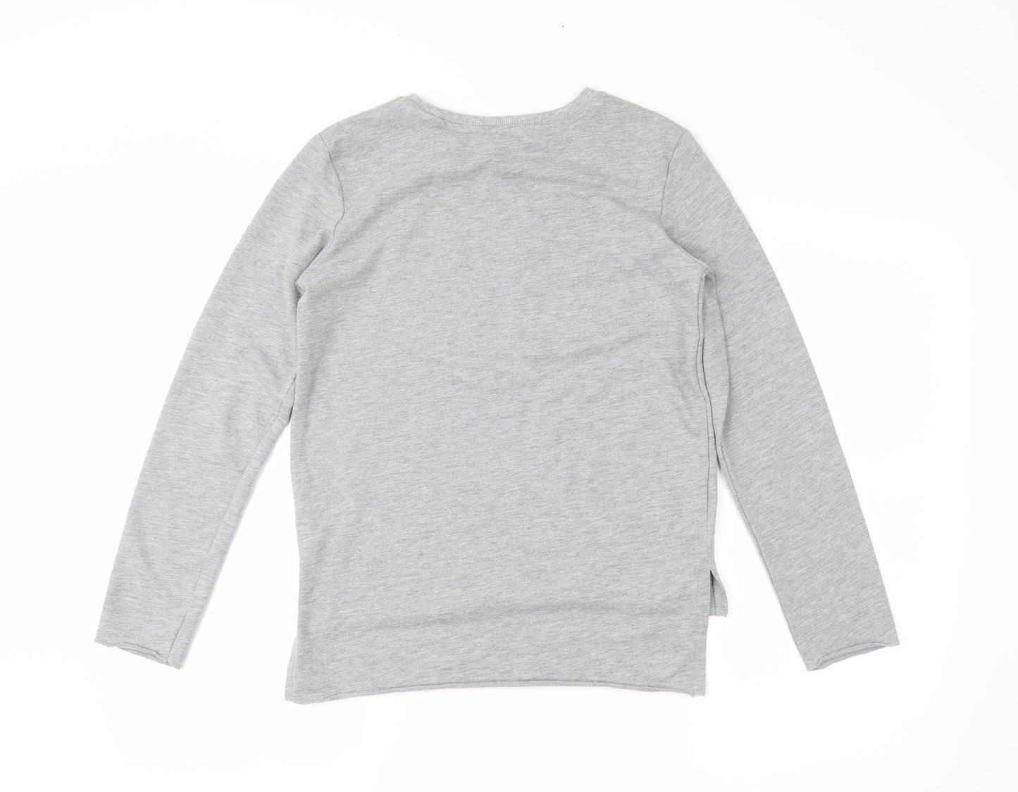 YD Girls Grey   Pullover Sweatshirt Size 11-12 Years  - Reversible sequins
