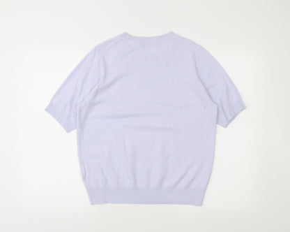M&S Womens Purple   Tunic Jumper Size 14