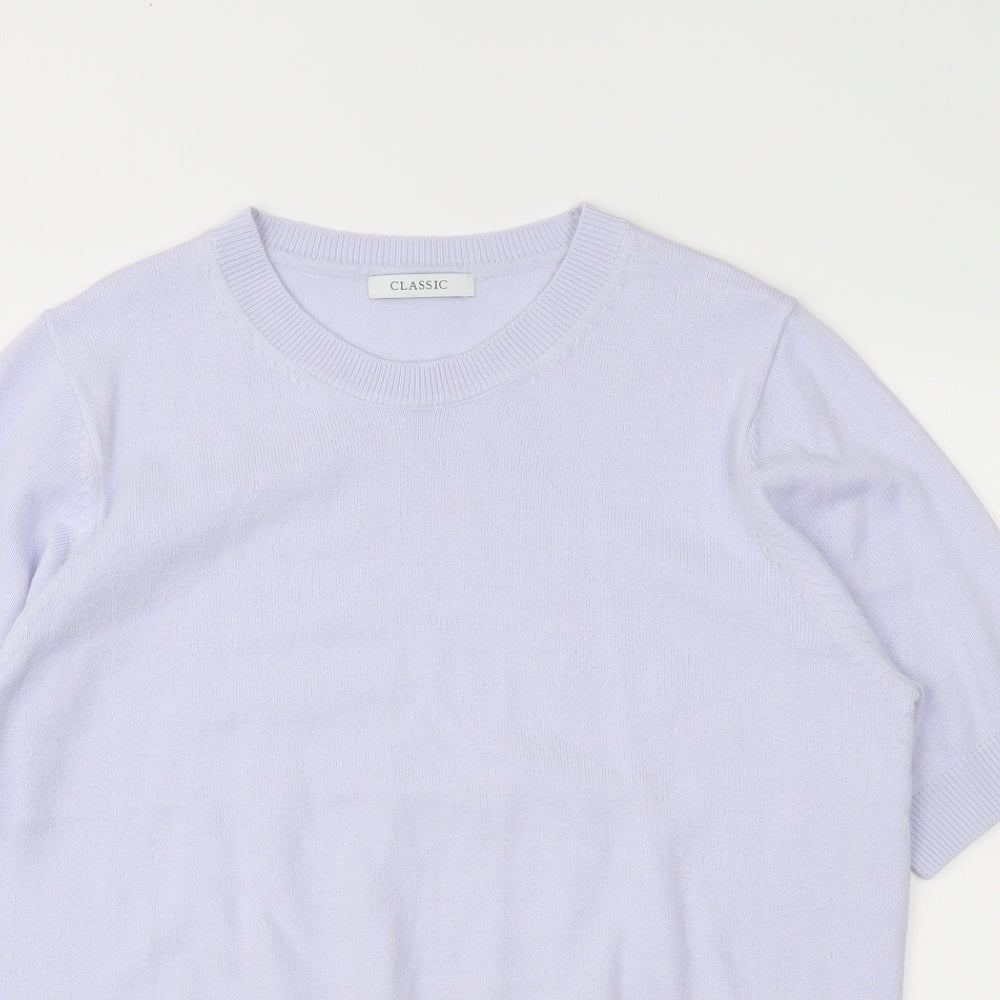 M&S Womens Purple   Tunic Jumper Size 14