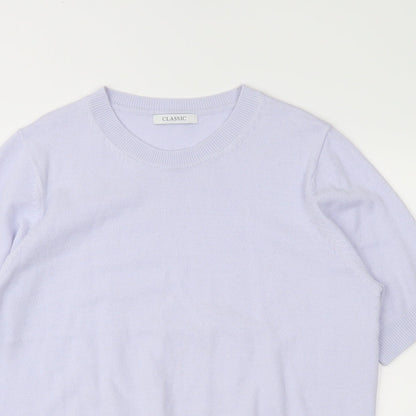 M&S Womens Purple   Tunic Jumper Size 14