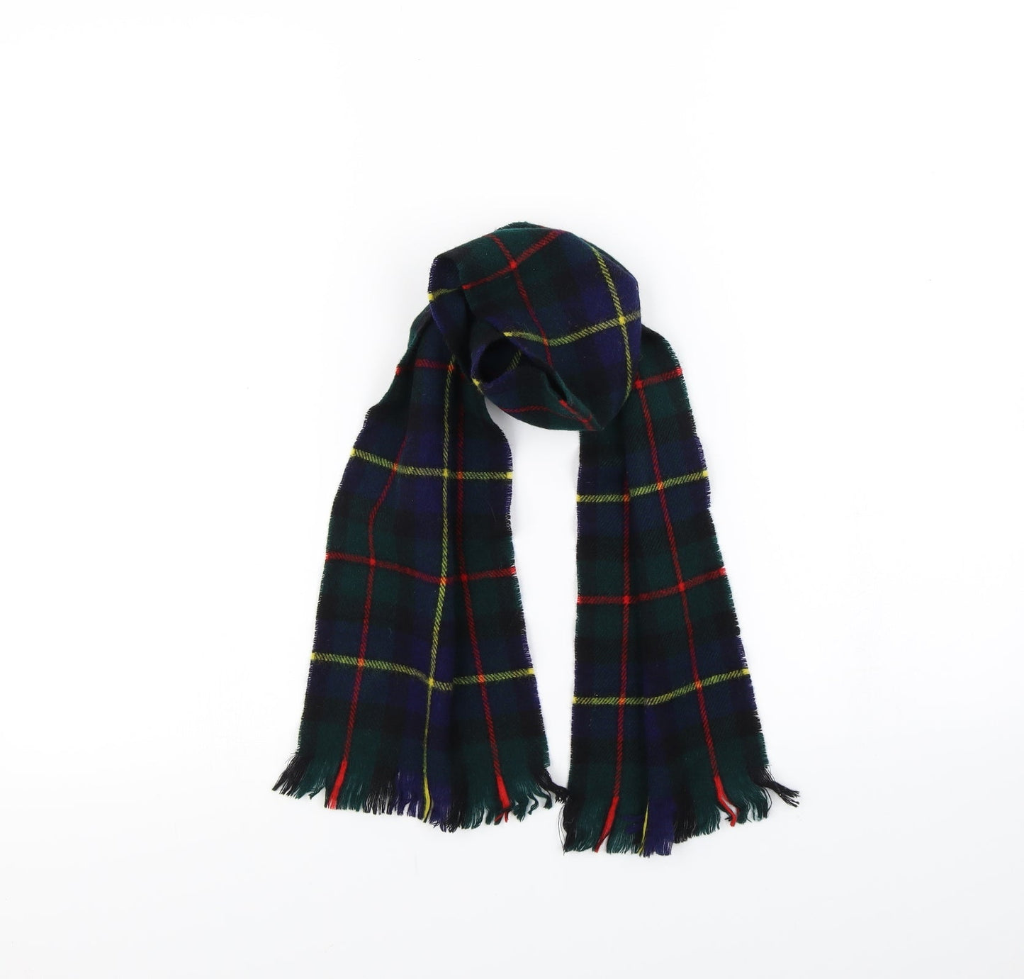 Preworn Womens Multicoloured Check   Scarf