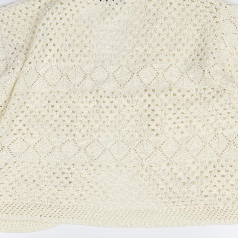 CHIC Womens Ivory   Cardigan Jumper Size XL