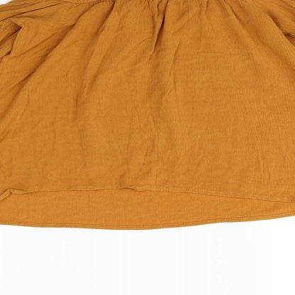 Primark Womens Brown   Basic Blouse Size 6