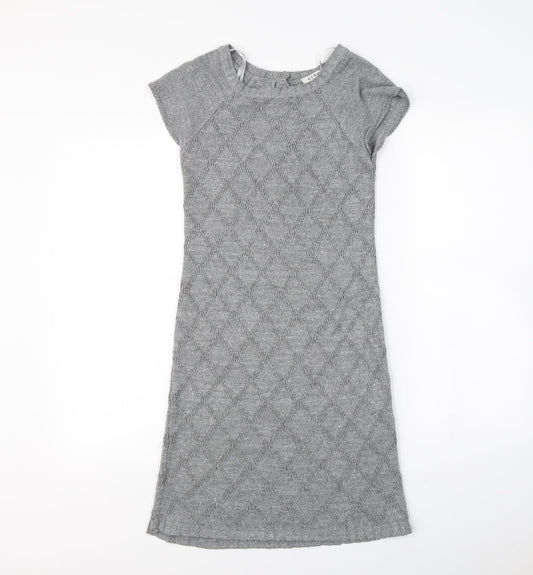 George Womens Grey   Jumper Dress  Size 8