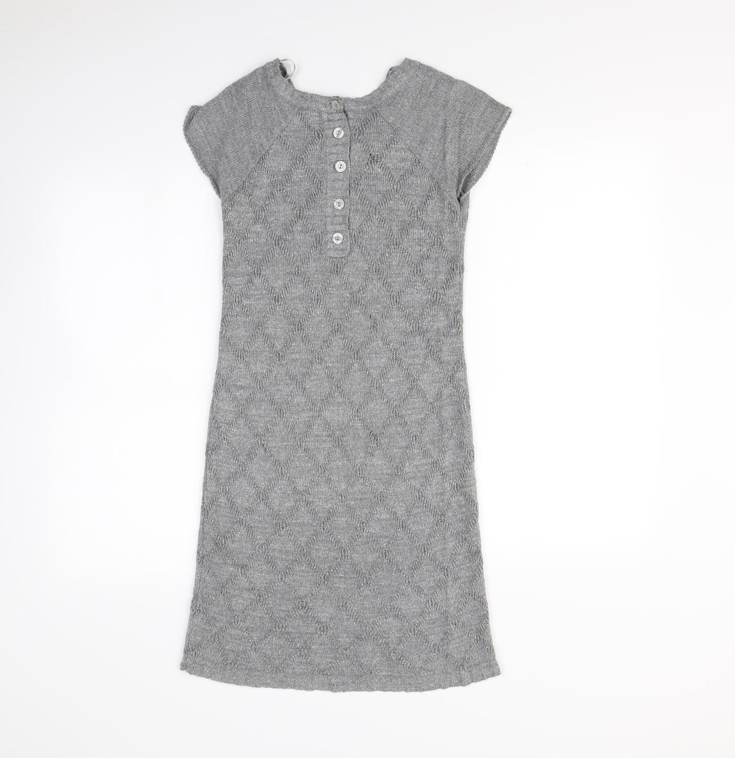 George Womens Grey   Jumper Dress  Size 8