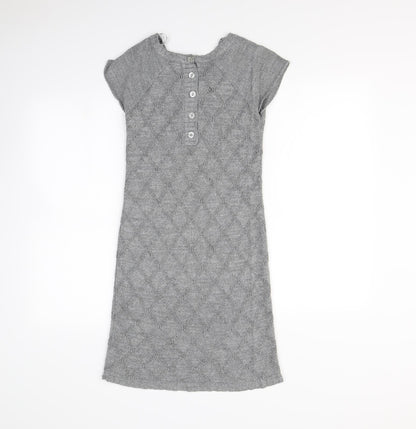 George Womens Grey   Jumper Dress  Size 8