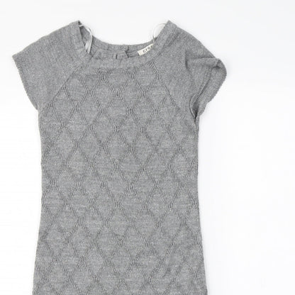 George Womens Grey   Jumper Dress  Size 8