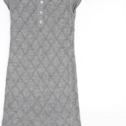 George Womens Grey   Jumper Dress  Size 8