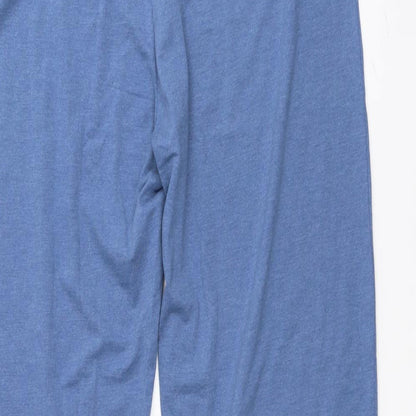 Womens UK Size L NEXT Regular Fit Sweatpants Blue Trousers