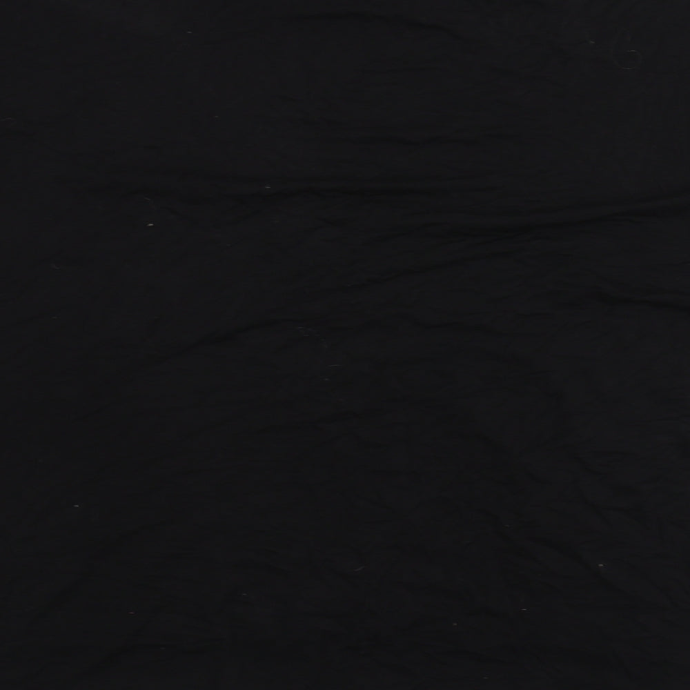 Womens UK Size 12 New Look Black Basic T-Shirt