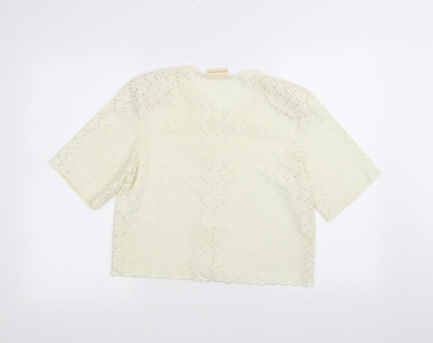 Dorothy Perkins Womens White   Cardigan Jumper Size 10