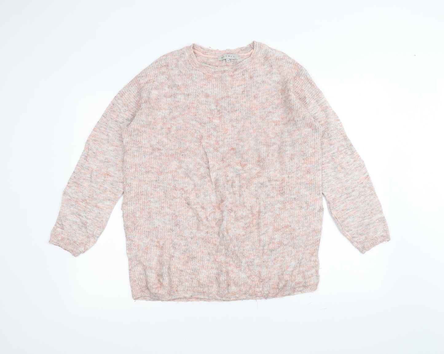 Nutmeg Womens Pink   Pullover Jumper Size 14