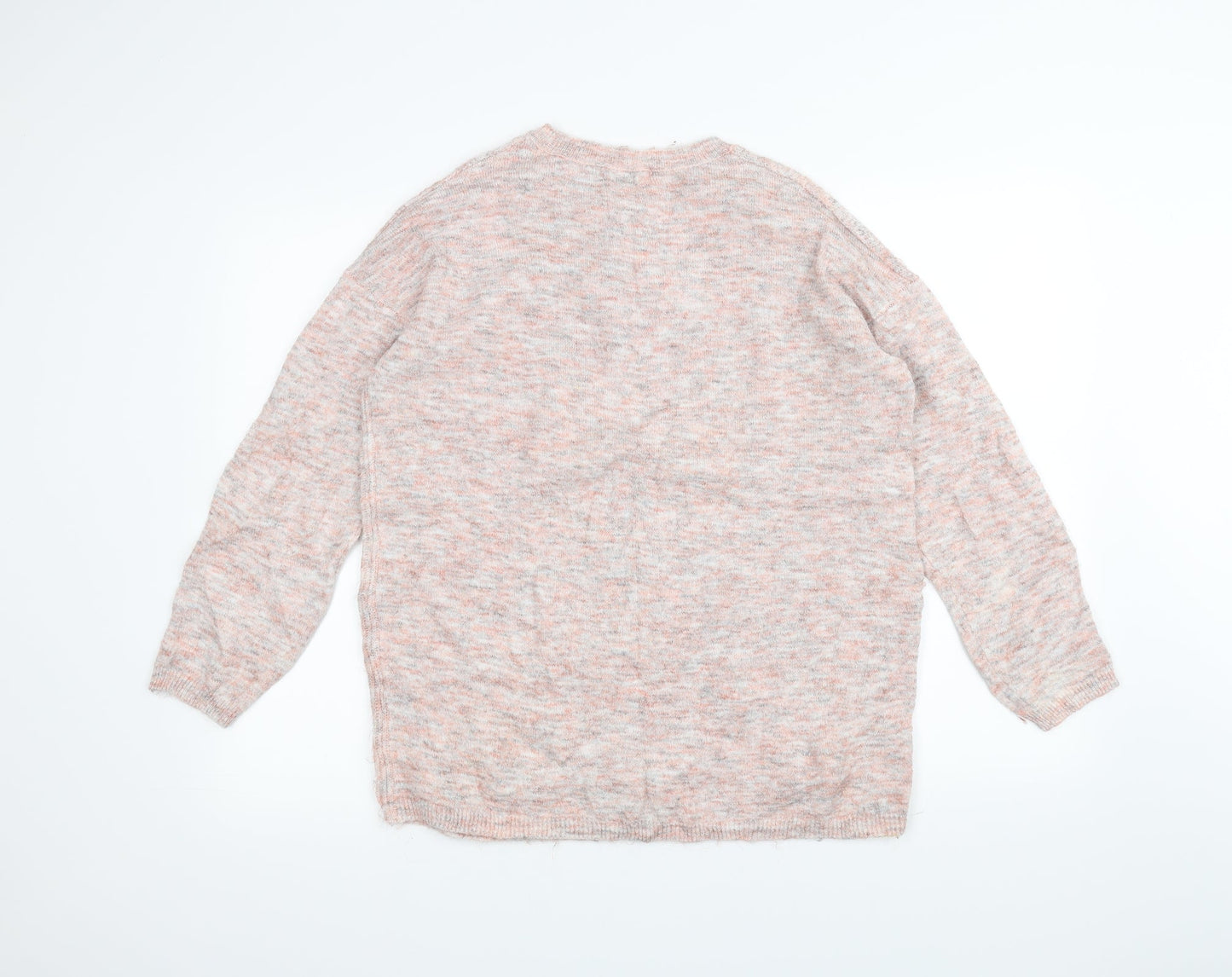 Nutmeg Womens Pink   Pullover Jumper Size 14