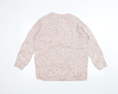 Nutmeg Womens Pink   Pullover Jumper Size 14