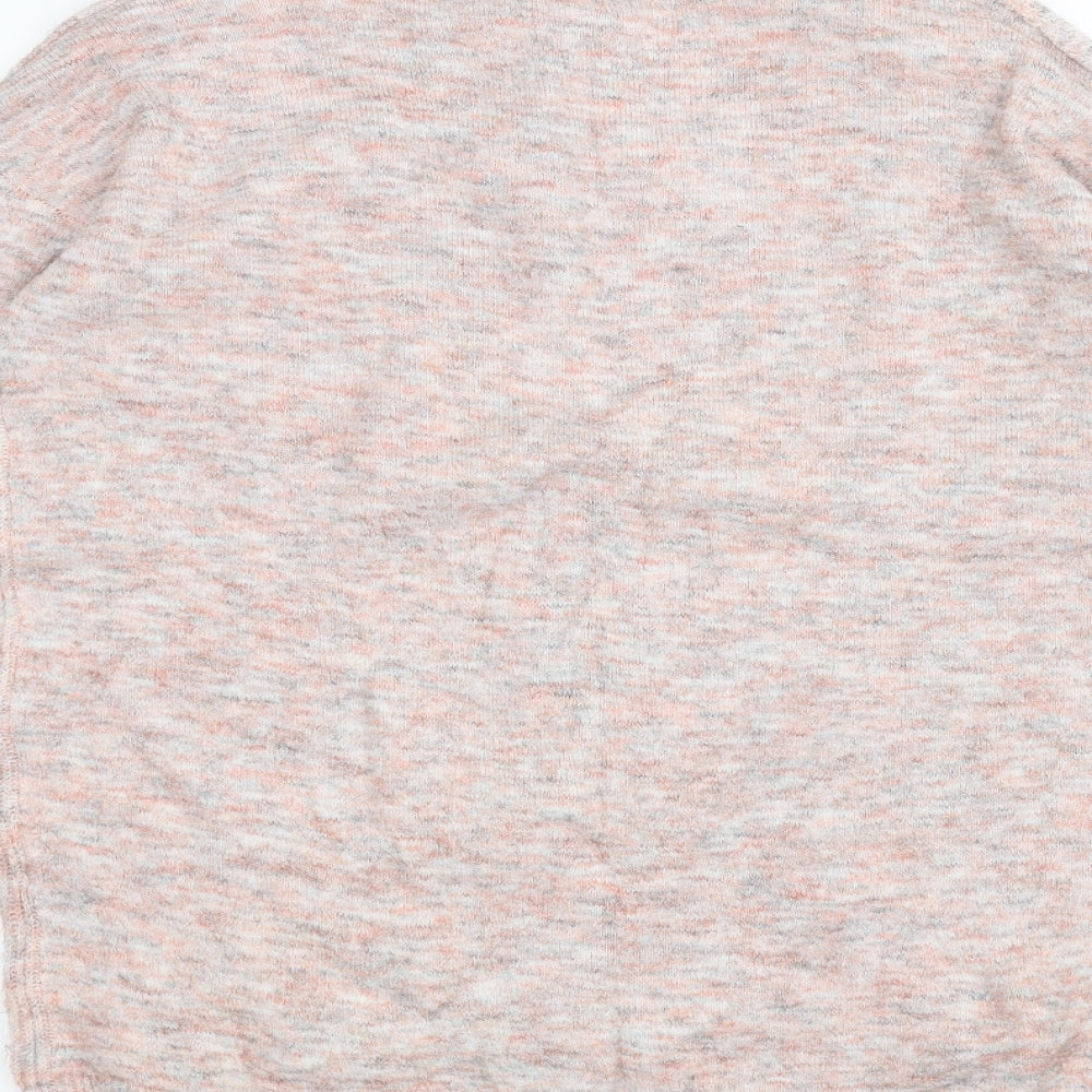Nutmeg Womens Pink   Pullover Jumper Size 14