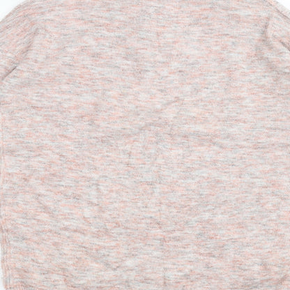 Nutmeg Womens Pink   Pullover Jumper Size 14