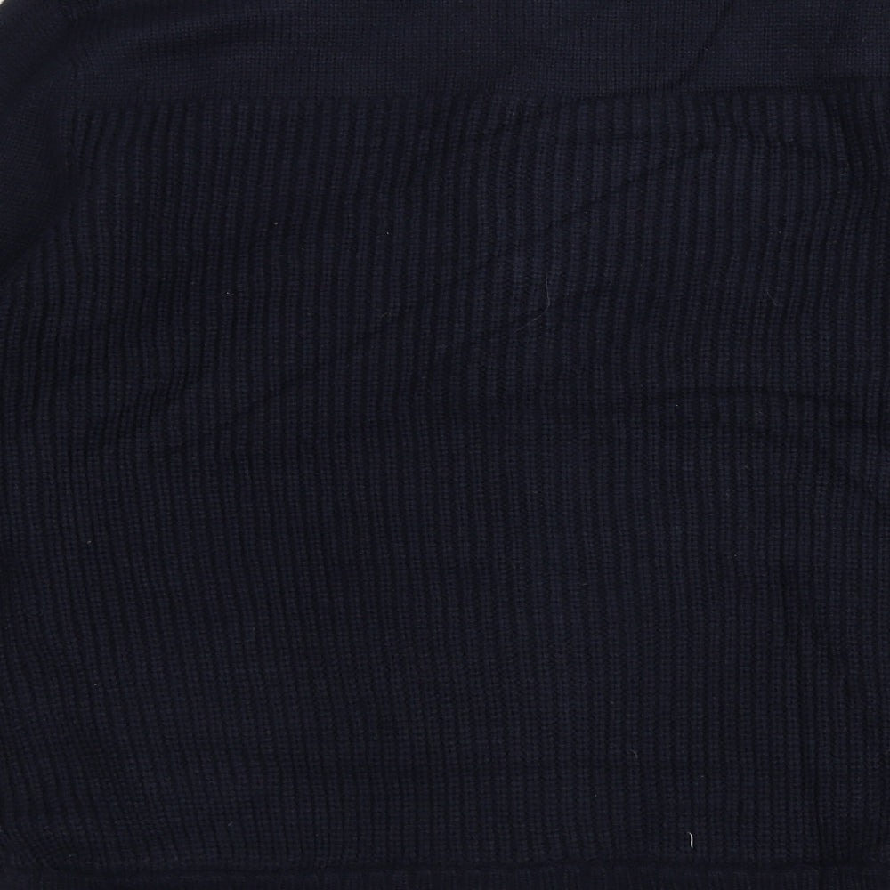 Atlantic Bay Mens Blue  Knit Jacket  Size M