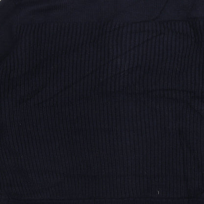 Atlantic Bay Mens Blue  Knit Jacket  Size M