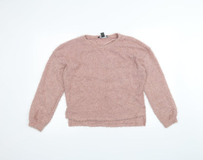 Primark Womens Pink   Pullover Jumper Size 6
