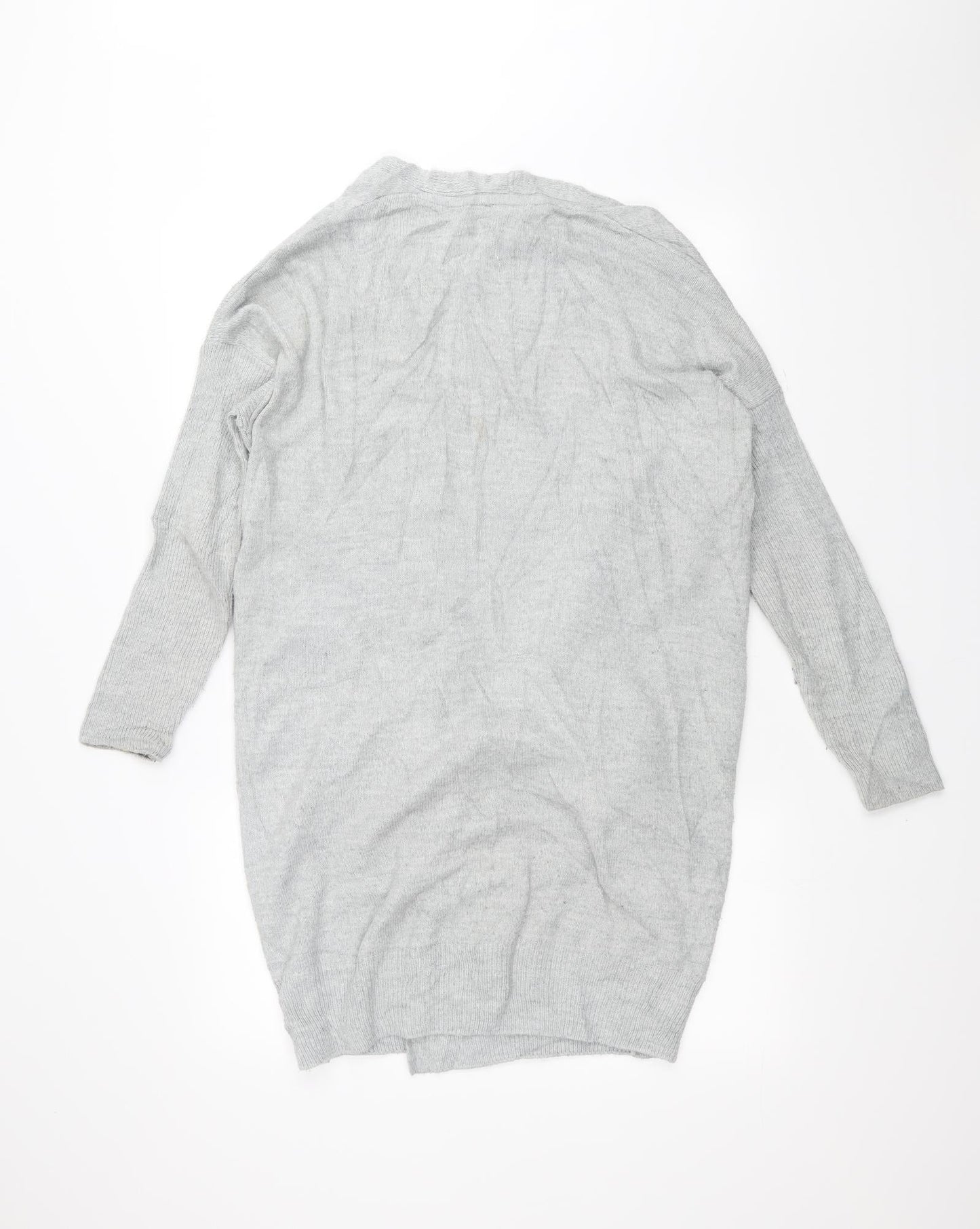 Miss Selfridge Womens Grey   Cardigan Jumper Size S