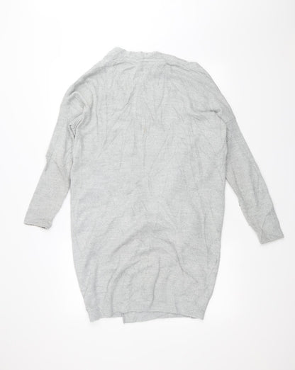 Miss Selfridge Womens Grey   Cardigan Jumper Size S