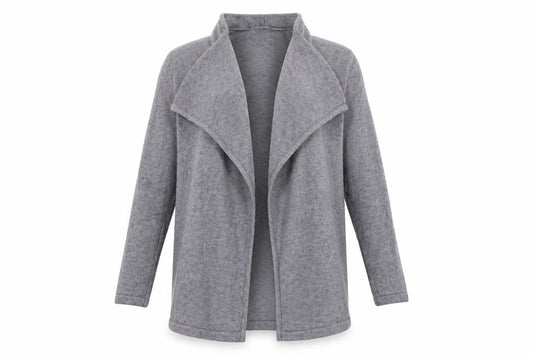 Betty Barclay Womens Grey   Cardigan Jumper Size 10  - Open front